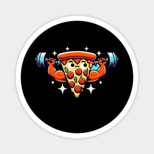 Funny Lifting Workout, Pizza Lover Magnet